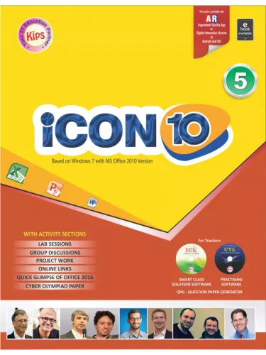 Icon 10 Computer Book for Class - 5th 