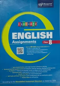 Englisg Assignment- Class For Class 8