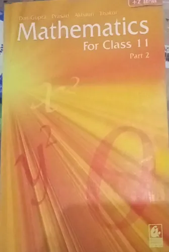 Mathematics For Class 11 Part 2 (Hindi)