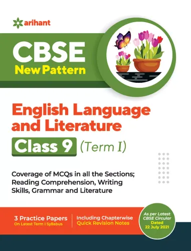 CBSE New Pattern English language and literature Class 9 for 2021-22 Exam (MCQs based book for Term 1)