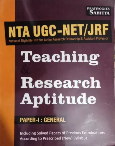 Nta Ugc Net /Jrf Teaching & Research Aptitude P-1 General