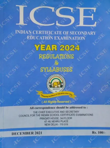 ICSE Regulations & Syllabuses - 2024