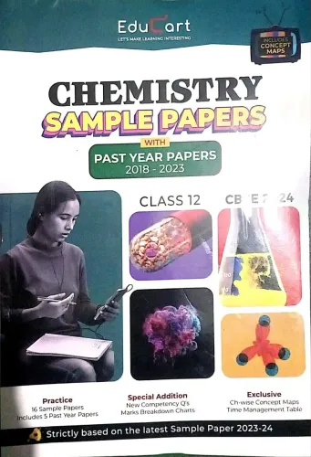 Sample Papers Chemistry Cbse-12 With Past Year Papers{2018-2023}-2024