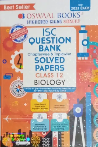 ISC Question Bank Class 12 Biology