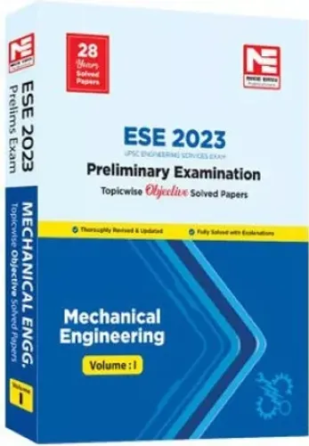 ESE 2022: Preliminary Exam: Mechanical Engineering Objective Solved Papers Vol-1