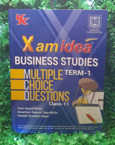 Xam Idea Mcqs Business Studies-11 Term 1