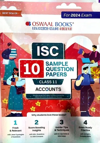 Isc 10 Sample Question Papers Accountancy-11 (2023-2024)