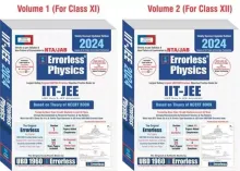 Errorless Physics for IIT-JEE (Volume 1 & 2) (Set of 2 Books)