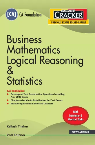 Cracker – Business Mathematics Logical Reasoning & Statistics