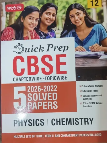 Cbse 5 Years Solved Paper Physics Chemistry