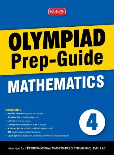 Olympiad Prep-Guide Mathematics Class - 4, IMO Chapterwise Previous Year Question Paper For 2022-23 Exam 