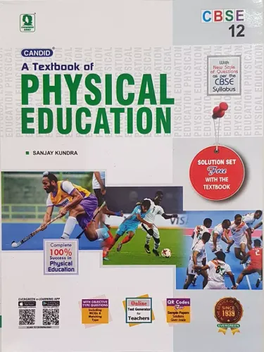 EVERGREEN CBSE Revised Textbook of Physical Education Class XII with Free Solution Book