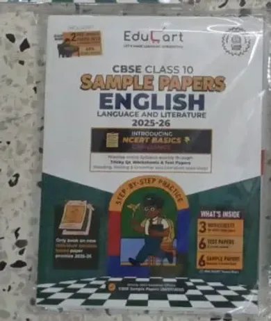 Cbse Sample Paper English Lang. & Literature-10 (2025-2026)
