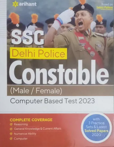 SSC Delhi Police Constable (Male/Femle) Computer Based Test Exam 2023 ARIHANT 