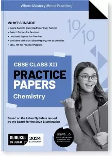 CBSE Practice Papers Chemistry-12 (2024)