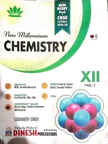 New Millennium Chemistry-12 (Vol-1 & 2) Latest Edition 2024