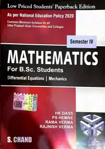 Mathematics For B.sc Students Sem- 4