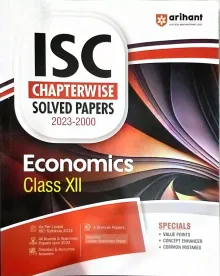 Isc Chapter wise Solved Papers Economics-12