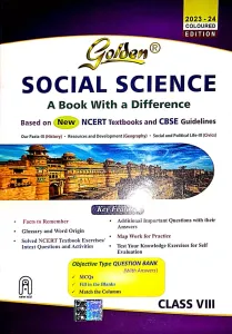 Golden Social Science for Class 8