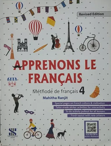 Apprenons Le Francais French Textbook 04: Educational Book