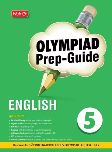 Olympiad Prep-Guide English Class - 5, IEO Chapterwise Previous Year Question Paper For 2022-23 Exam 