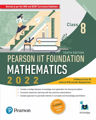 Pearson IIT Foundation Mathematics Class 8