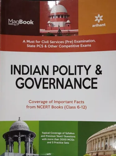 Magbook Indian Polity & Governance for Civil services prelims/state PCS & other Competitive Exam 2022 