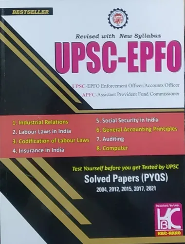 Upsc- Epfo 2004,2012,2015,2017,2021 Solved Paper
