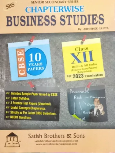 10 Year CBSE Chapterwise Business Studies-12