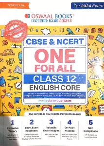 CBSE & NCERT One for All English Core-12