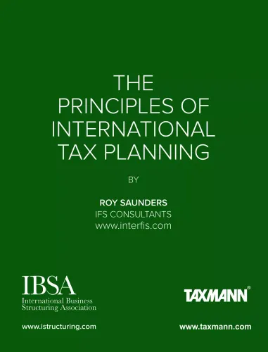 The Principles of International Tax Planning