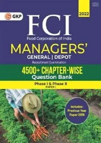Fci 2022 Managers Phase-1&2 4500+ Chapterwise Q.b