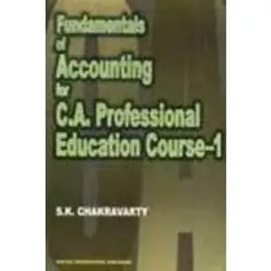 Fundamentals of Accountancy for C.A. Professional Education Course-1