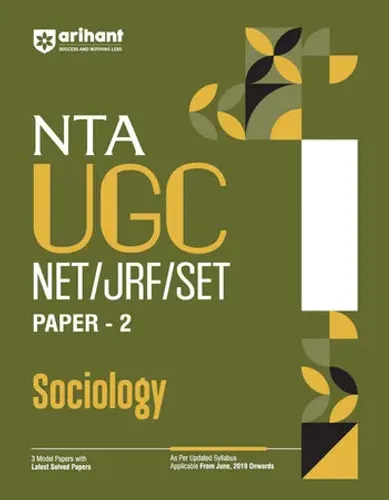 NTA UGC NET /JRF/SET 2025 - Study Guide Sociology - Paper-2