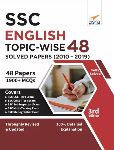 SSC English Topic-wise 48 Solved Papers (2010 - 2019) 3rd Edition