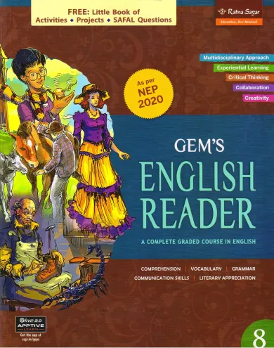 New Gem's English Reader 8 Paperback � 1 January 2022 [Paperback] Francis Fanthome Dorothy Fanthome