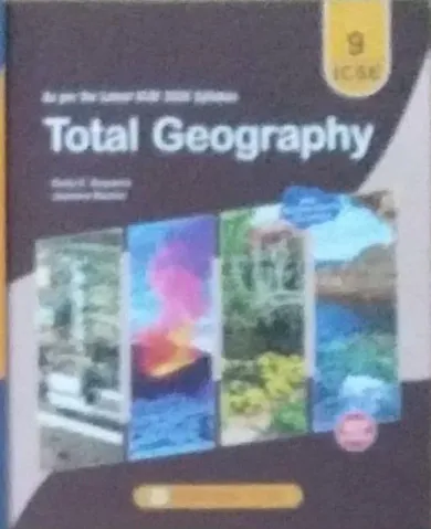 Total Geography For ICSE for class 9 Hindi Latest Edition 2024