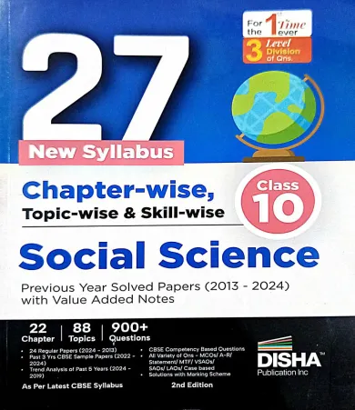 27 New Syllabus C/w T/w & Skill-wise Social Sci-10 Previous Year Sol Papers