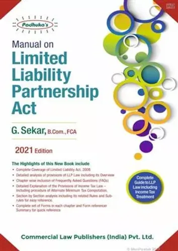 Manual On Limited Liability Partnership