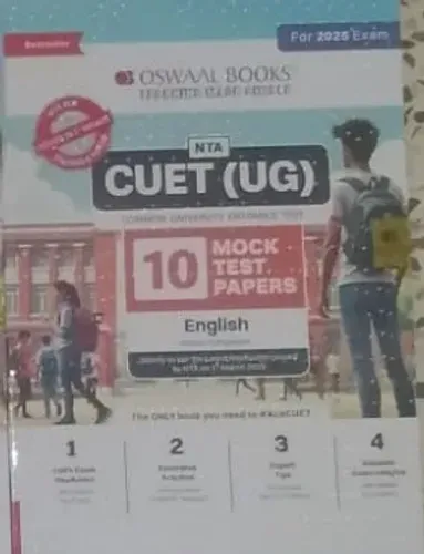 Nta Cuet (ug)10 Mock Test Papers English