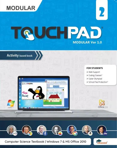 Touchpad Modular Ver 1.0, Activity Based Computer Book for Class 2