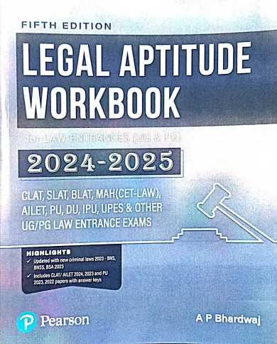 Legal Aptitude Work Book (2024-25)