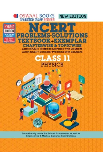 Oswaal NCERT Problems - Solutions (Textbook + Exemplar) Class 11 Physics Book (For 2022 Exam)