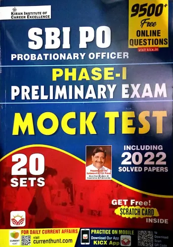 Sbi Po Pahse-1 Preliminary Exam Mock Test 20 Sets