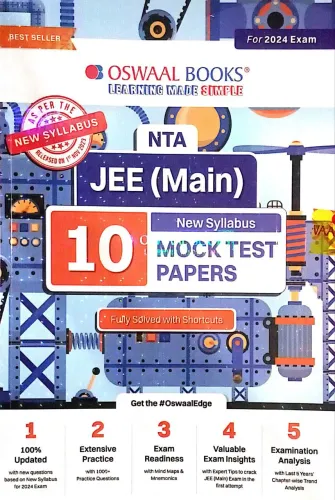 NTA JEE Main 10 Mock Test Paper (2024)