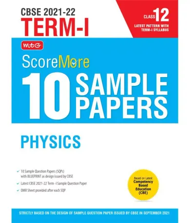 Class 12-Score More 10 Sample Papers Term 1 Physics