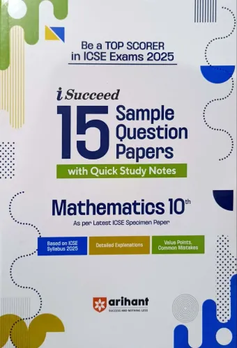 ICSE I Susceed 15 Sample Question Paper Mathematics-10