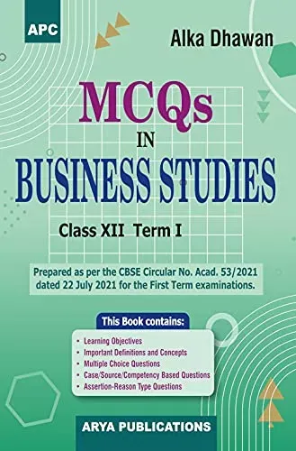 MCQs In Business Study , Term- 1, Class- 12