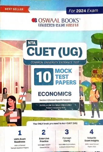 Nta Cuet ( Ug ) 10 Mock Test Papers Economics(2023-2024)