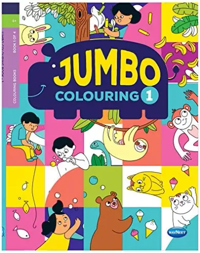 Jumbo Colouring Book 1